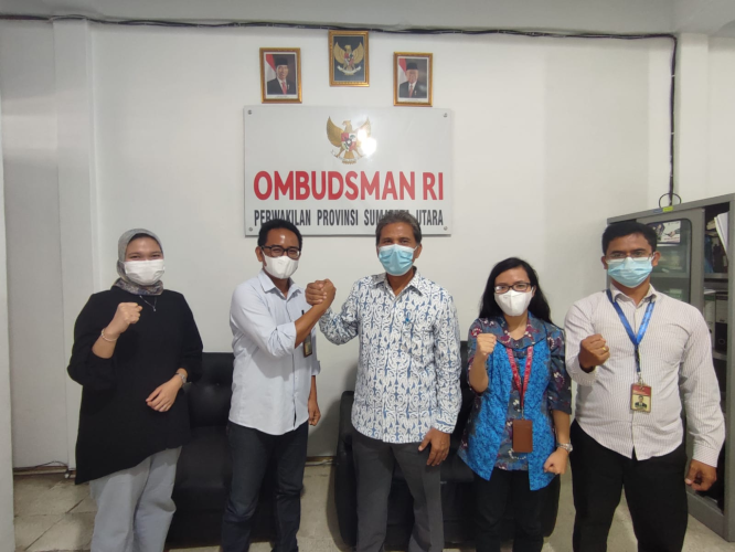 KPPU Kantor Wilayah I Bersinergi dengan Ombudsman RI Perwakilan Provinsi Sumatera Utara